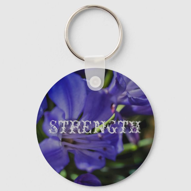 Affirmations & A New World Key Ring (Front)