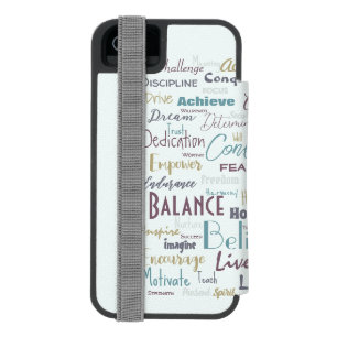 Affirmations   incipio watson™ iPhone 5 wallet case