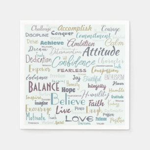Affirmations   napkin