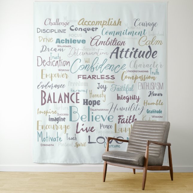 Affirmations   tapestry (In Situ)