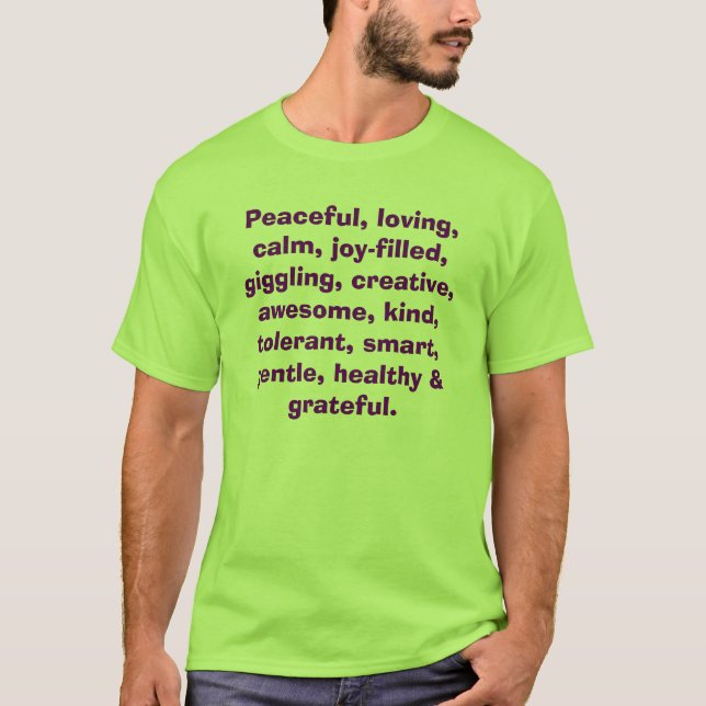 Affirming t-shirt for Kids (Front)