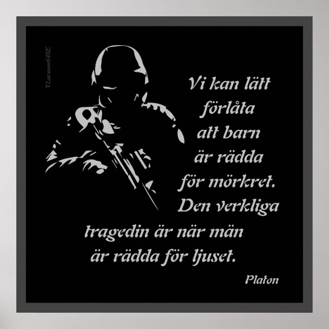 Affisch — Ljusskygg Poster (Front)