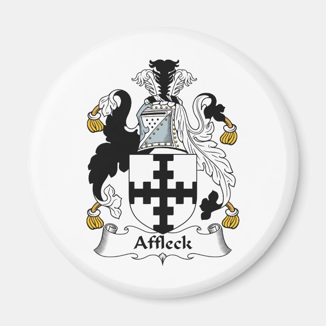 Affleck Family Crest Magnet (Front)