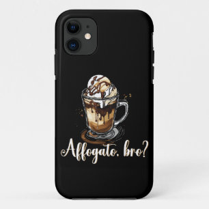 Affogato, bro?, Caffeine Lover Coffee Dessert Case-Mate iPhone Case