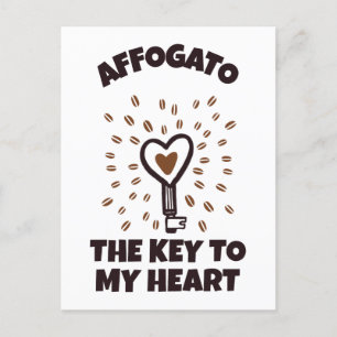 Affogato postcard