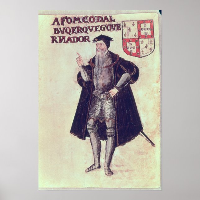 Affonso d'Albuquerque Poster (Front)