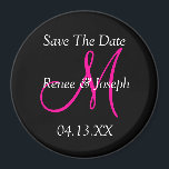 Affordable Save The Dates Magnets<br><div class="desc">Visit ArtisticPostage.  These Save The Date Magnets templates can easily be customised or personalised by the happy couple.  Personalisation and customisation options include photos,  pictures,  a monogram or monograms,  and/or the names of the bride and groom.</div>