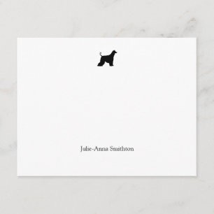 Afgan Hound Note Card
