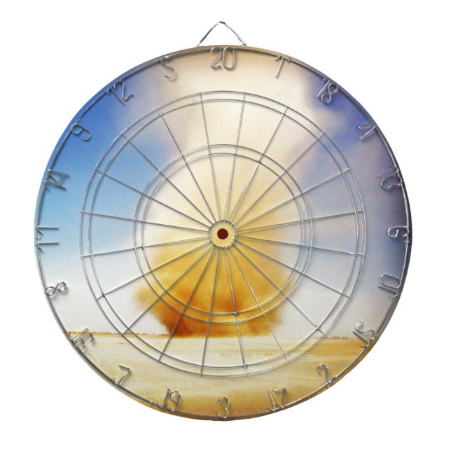 Afganistan Dust Devil Dart Board (Front)