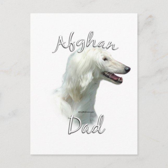 Afghan Dad 2 Postcard (Front)
