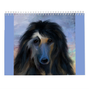 Afghan Hound 2025 Calendar