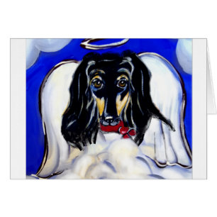 Afghan hound angel