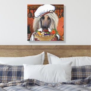 Afghan Hound        Canvas Print