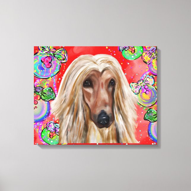 Afghan Hound  Canvas Print (Front)