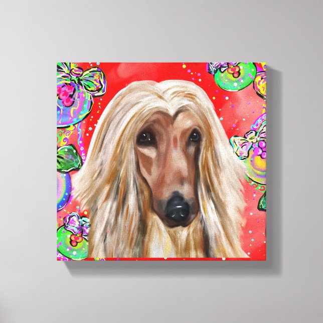 Afghan Hound  Canvas Print (Front)