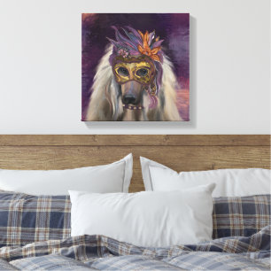 AFGHAN HOUND CANVAS PRINT
