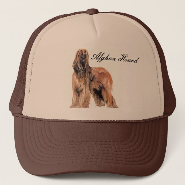 Afghan Hound Cap (Front)