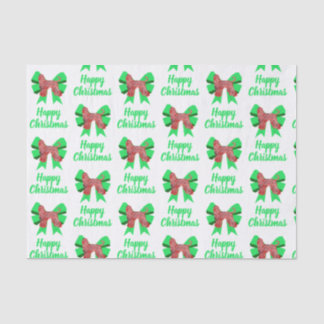 Afghan Hound Christmas Dog & Bow White Tissue Paper