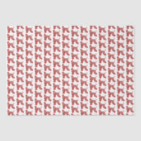 Afghan Hound Christmas Dog Silhouette White