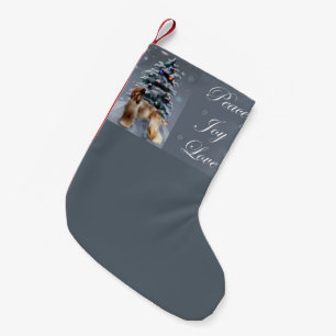 Afghan Hound Christmas Small Christmas Stocking