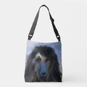 Afghan Hound Crossbody Bag