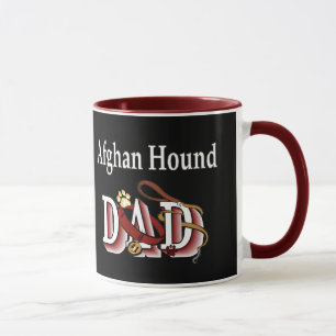 Afghan Hound Dad Mug