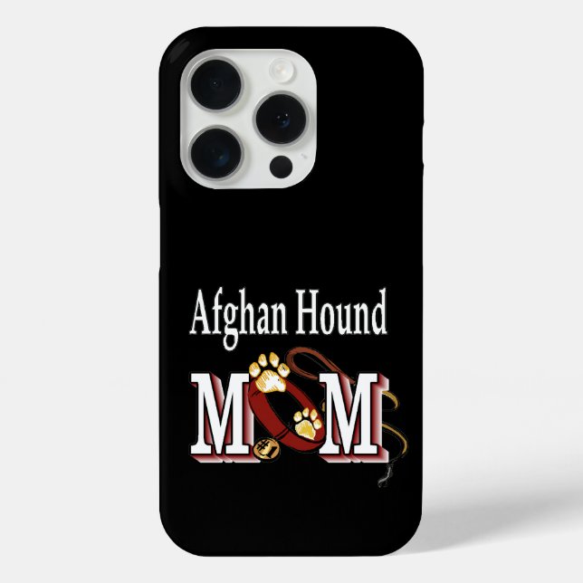 Afghan Hound Dog Mum Case-Mate iPhone Case (Back)