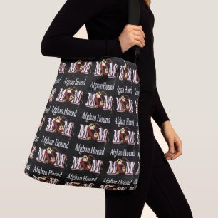 Afghan Hound Dog Mum Crossbody Bag