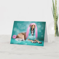 Afghan Hound Dog reBARKable Congratulations