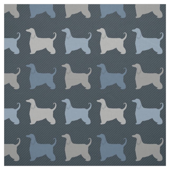 Afghan Hound Fabric (Swatch)