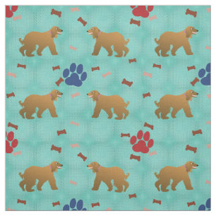 Afghan Hound Fabric