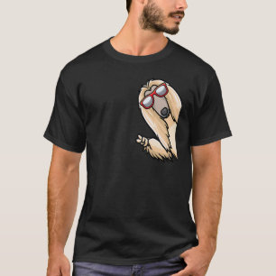 Afghan Hound From Side With Sunglasses T-Shirt