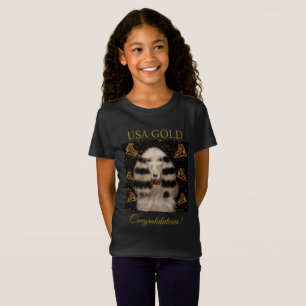 AFGHAN HOUND GOLD  T-Shirt