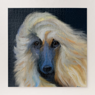 Afghan Hound Jigsaw Puzzle