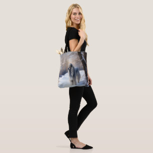 Afghan Hound Let It Snow Christmas Tote Bag