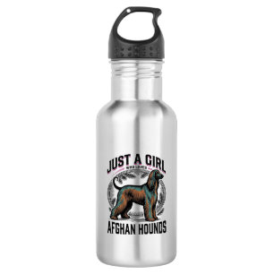 Afghan Hound Lover Vintage Dog Mum Shirt Design_1 532 Ml Water Bottle