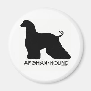 Afghan Hound Magnet