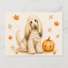 Afghan Hound Mommy Halloween