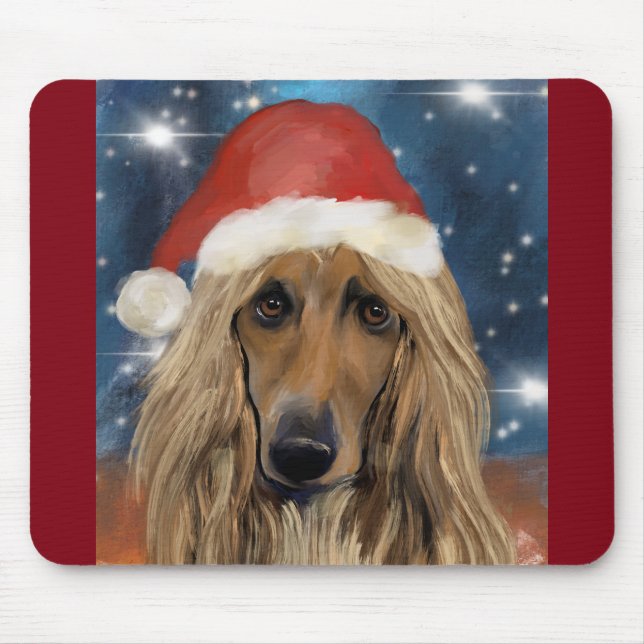  AFGHAN HOUND       MOUSE PAD (Front)