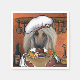 Afghan Hound Napkin