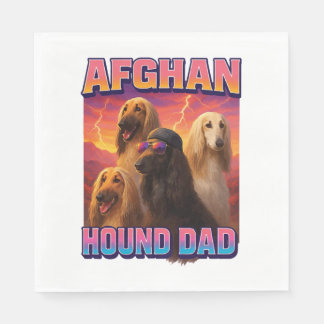 Afghan Hound Napkin