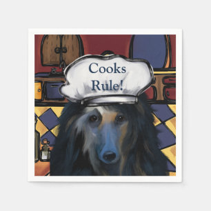 Afghan Hound Napkin
