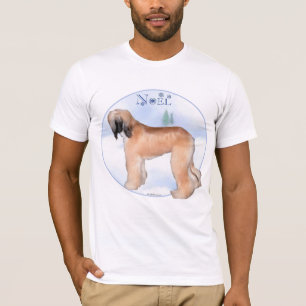 Afghan Hound Noel T-Shirt