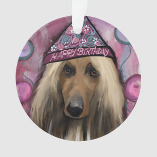 Afghan Hound            Ornament