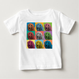 Afghan Hound Pop-Art Baby Infant T-Shirt