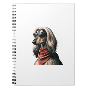 Afghan Hound Shirt Dog Mum Dad Balkh Baluchi Tee D Notebook
