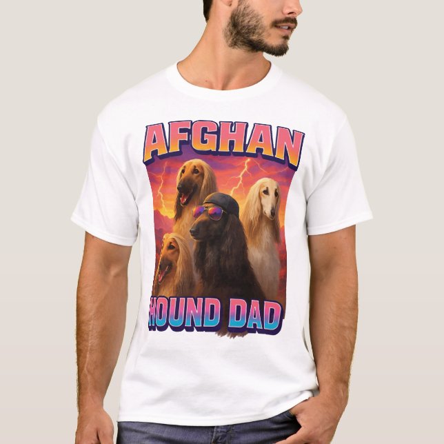 Afghan Hound T-Shirt (Front)