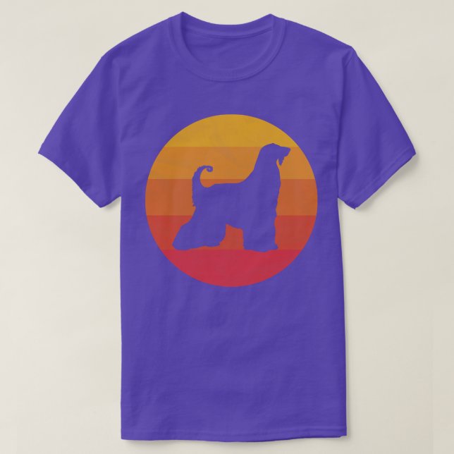 Afghan Hound T-Shirt (Design Front)