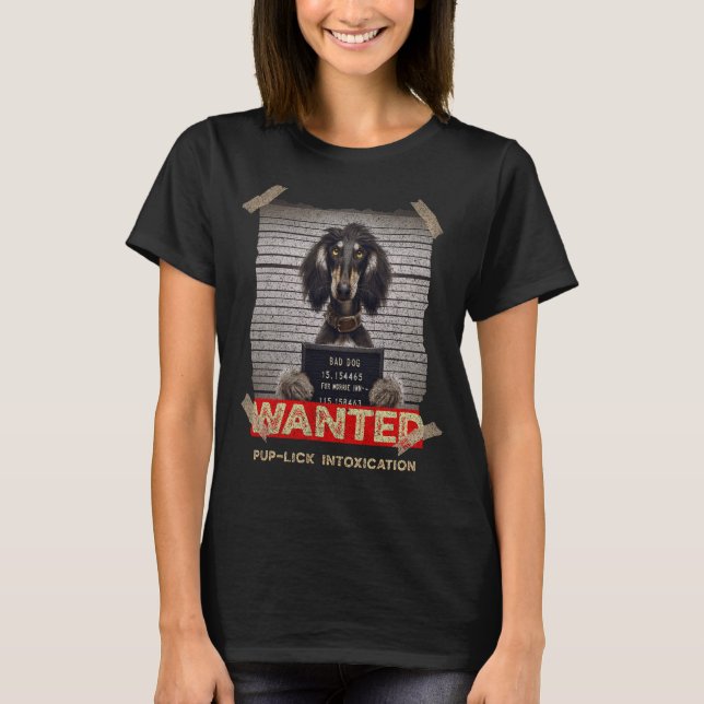 Afghan Hound T-Shirt (Front)