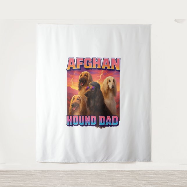 Afghan Hound Tapestry (Front)